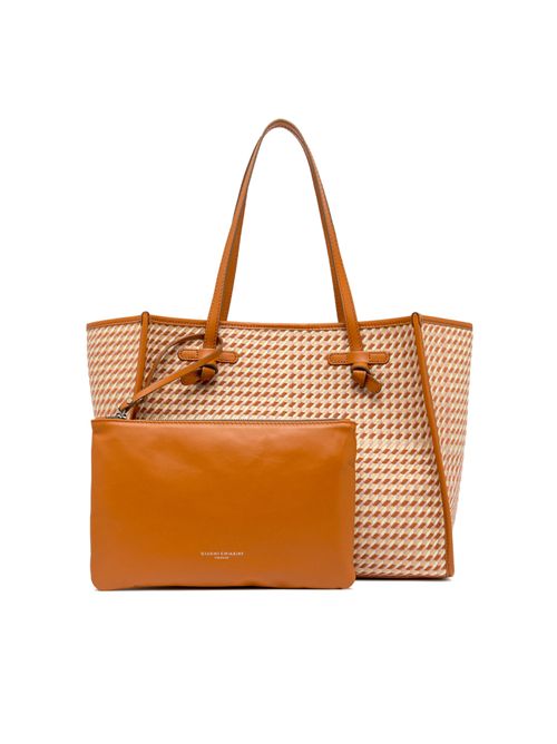 Shopping bag in tessuto pied de poule di misto cotone Spice GIANNI CHIARINI | BS 6850/COMM MSQSPICE